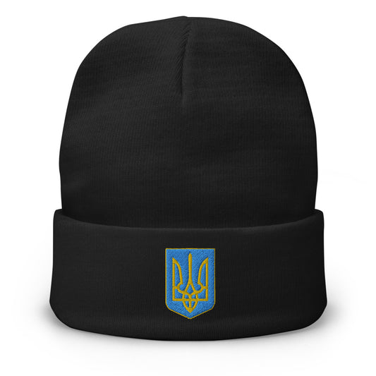 Bestickte Tryzub-Mütze