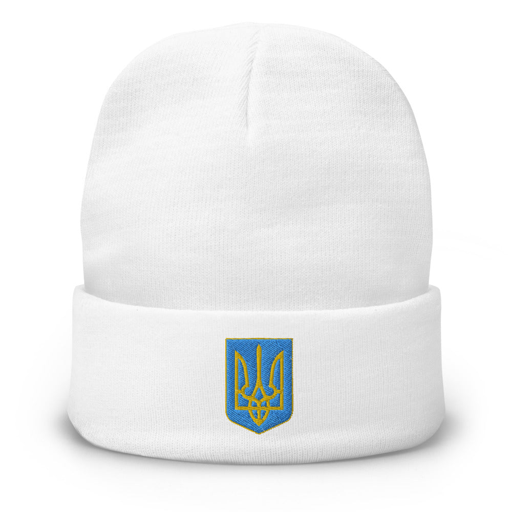 Bestickte Tryzub-Mütze