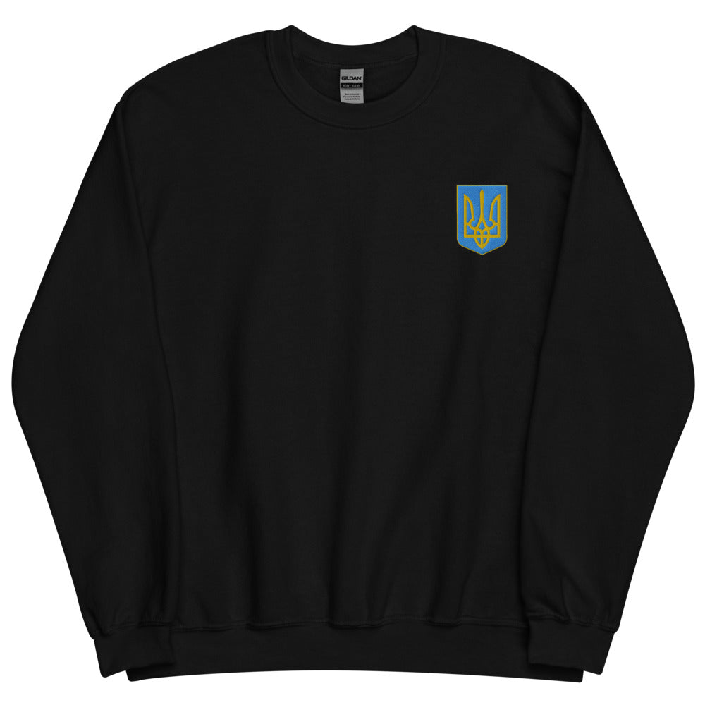 Besticktes Tryzub-Sweatshirt