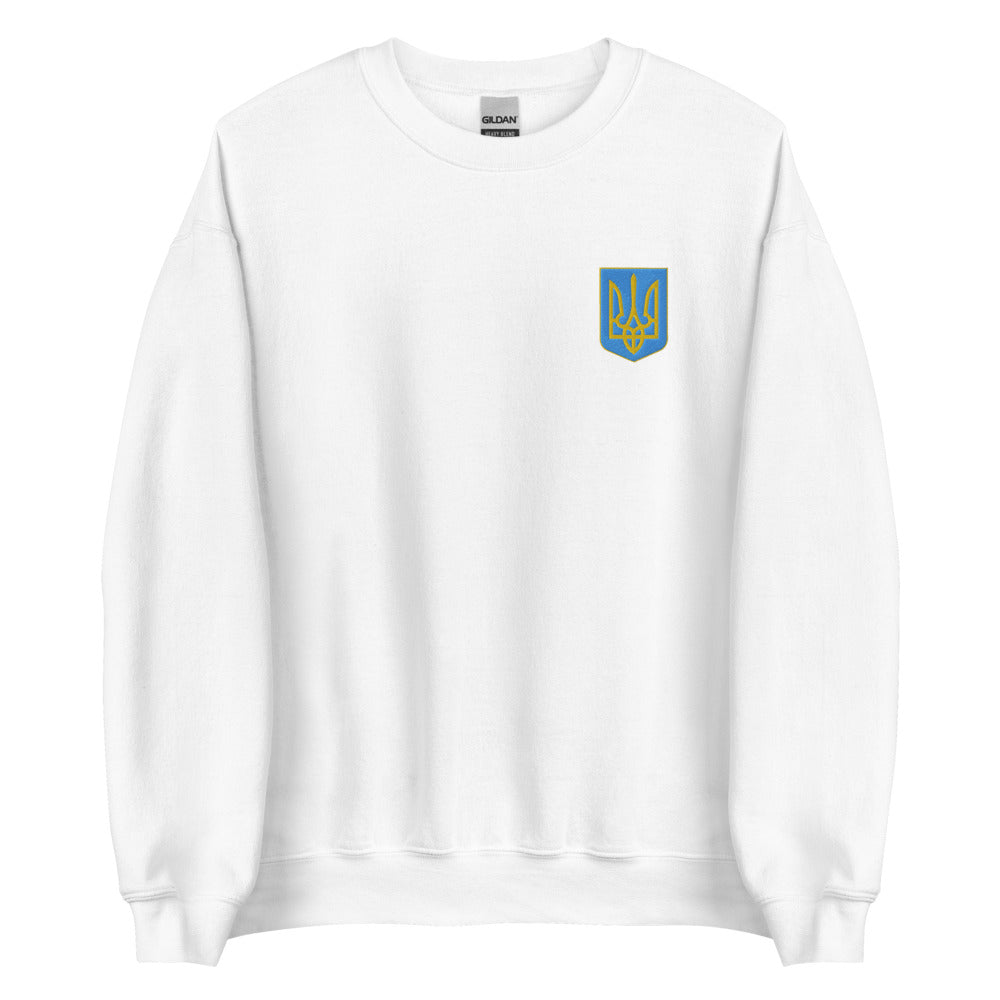 Besticktes Tryzub-Sweatshirt